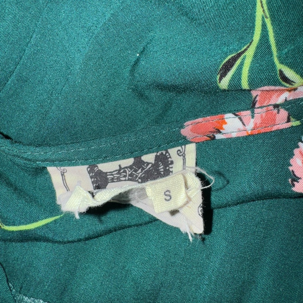 Floral Green Dress - Picture 7 of 8